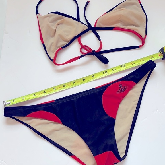 Vivienne Westwood ANGLOMANIA bikini red and black polka dot - Picture 8 of 12